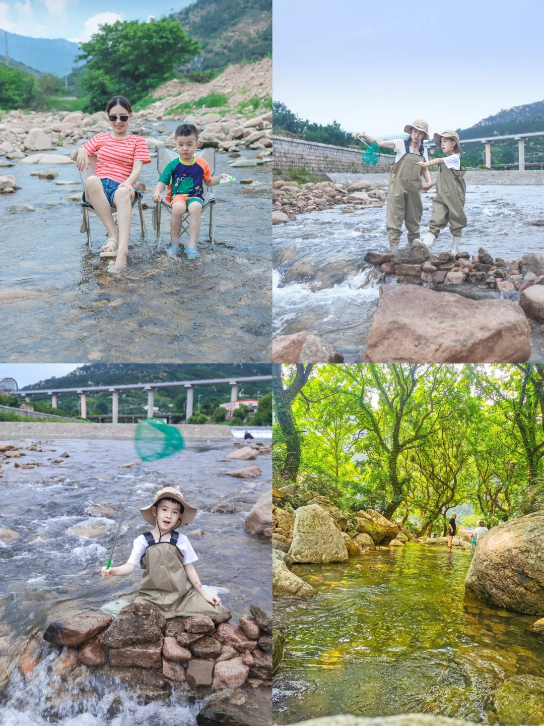 青岛夏天好玩的溯溪露营玩水地❗自驾直达