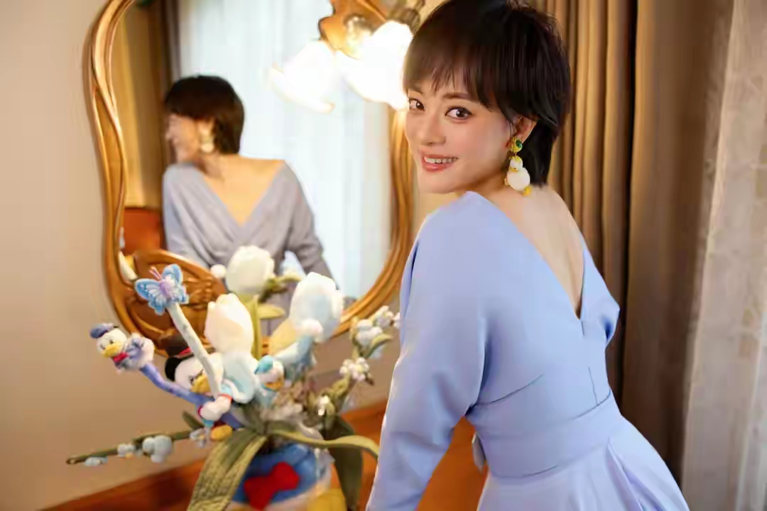 孙俪美照。