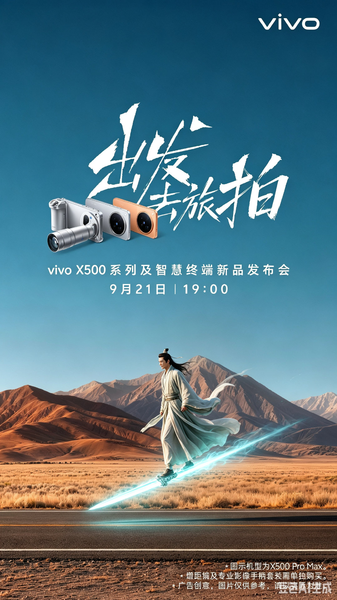 御剑飞行去旅拍？用vivo X500[doge] ​