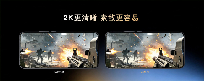 #iQOO Neo12#直接把185Hz 刷新率带进2K时代，pTSF技术加持的这块超冠屏看点十足！2K分辨率相对1.5K像素提升30%，浏览图片文字细节更锐利，玩游戏时远处敌人、草丛细节一眼看清，索敌优势巨大。
185Hz超高刷，单帧渲染时长相比120Hz减少35%，帧生成速度更快，FPS游戏转身、开枪响应更及时，抢占对战先手 ​