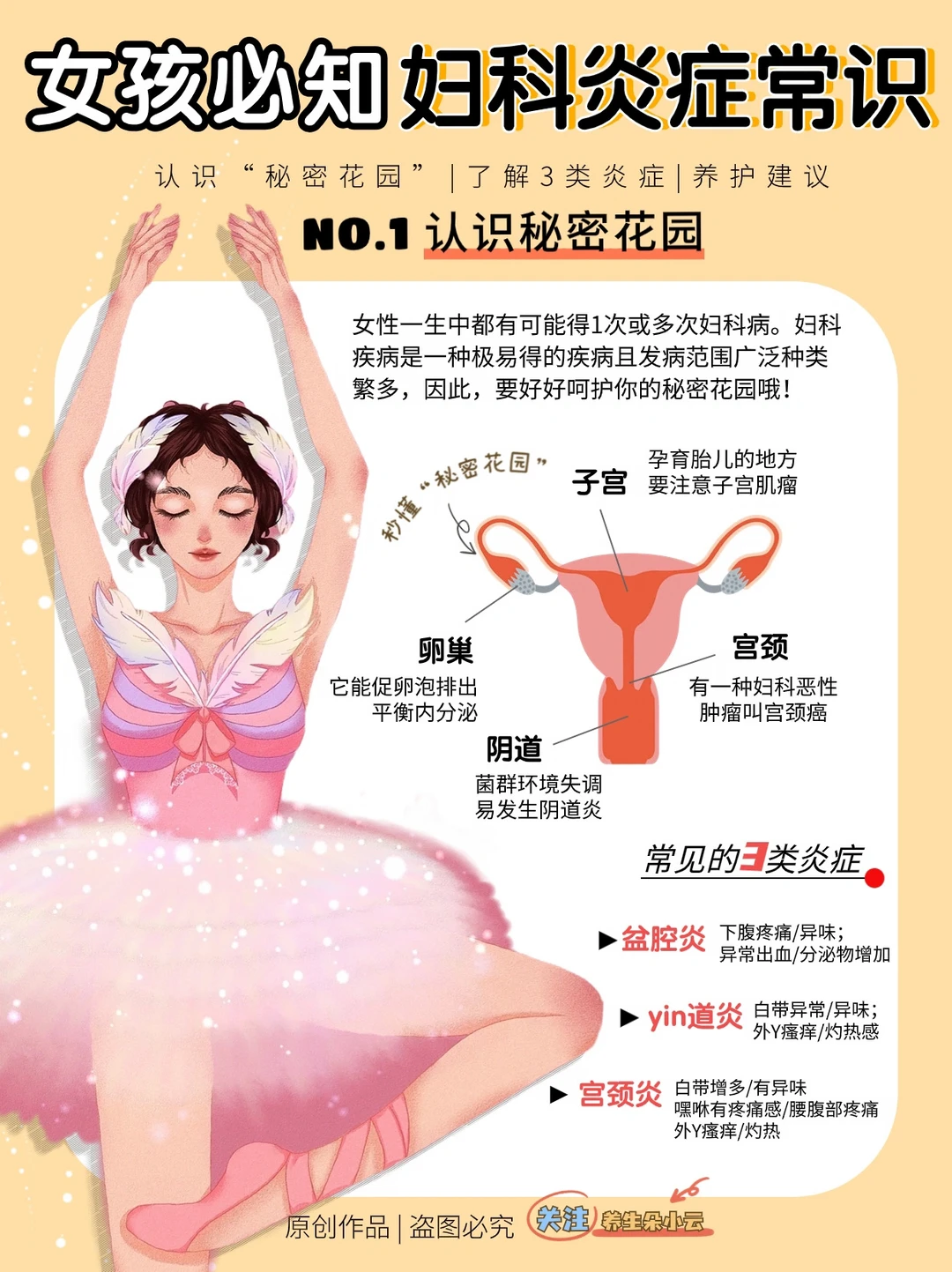 🌷养护干货|女孩必知的妇科炎症常识‼
