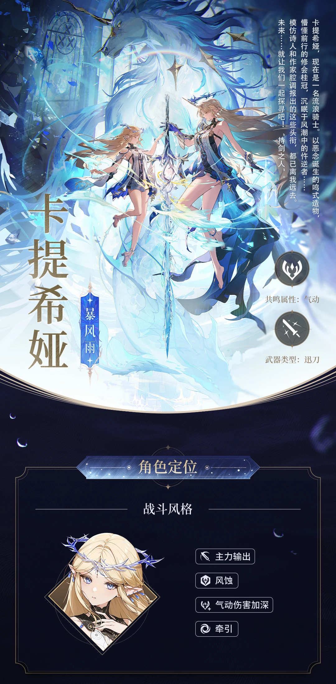 档案回顾 | 暴风雨——卡提希娅