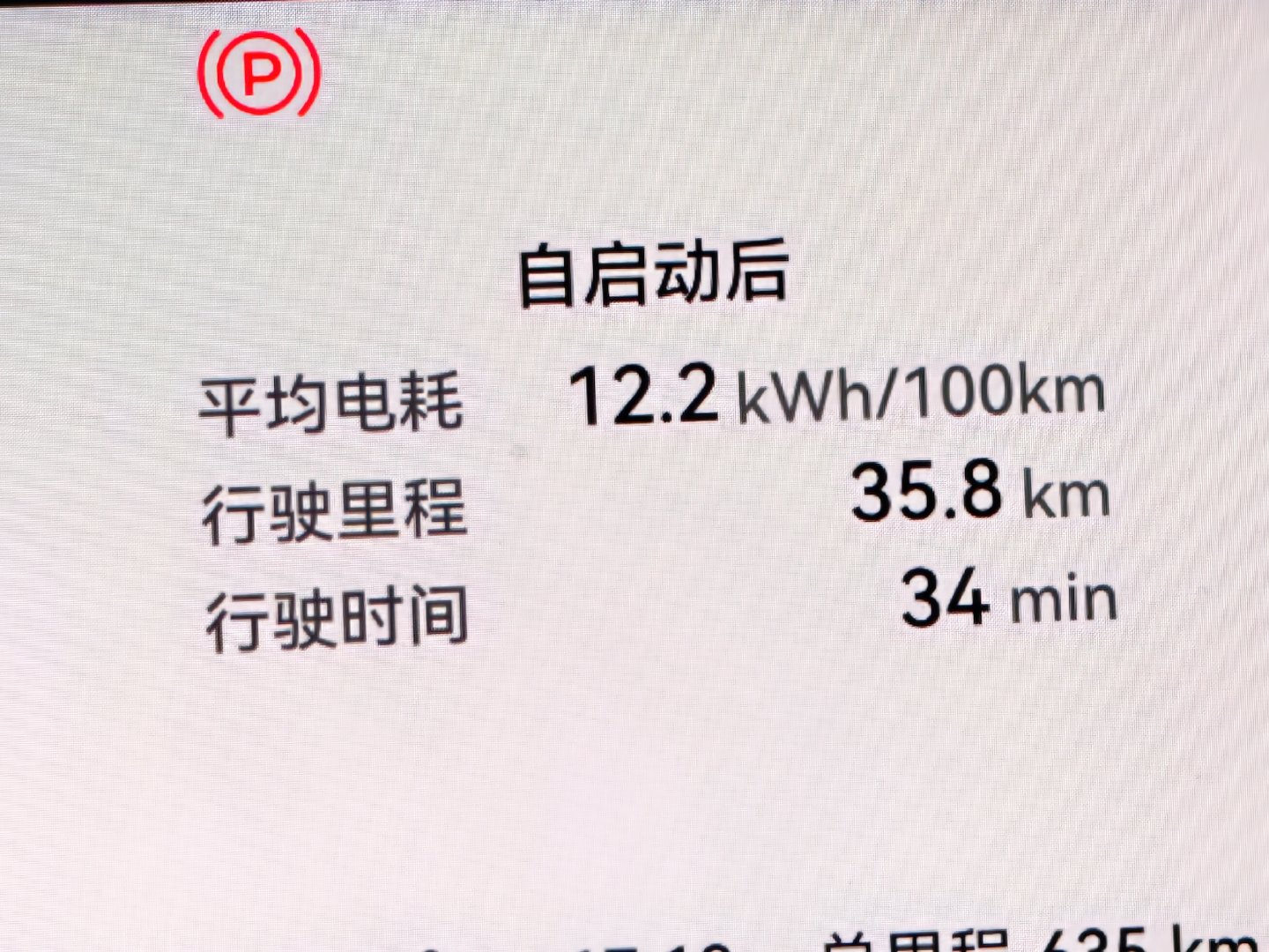 奇瑞风云A9这达成率可以的吧，表显里程用了37km（满电出发，满电续航655km），实际里程36km，而且这一段路还有大部分是高架和高速，这达成率已经几乎100%了。 ​