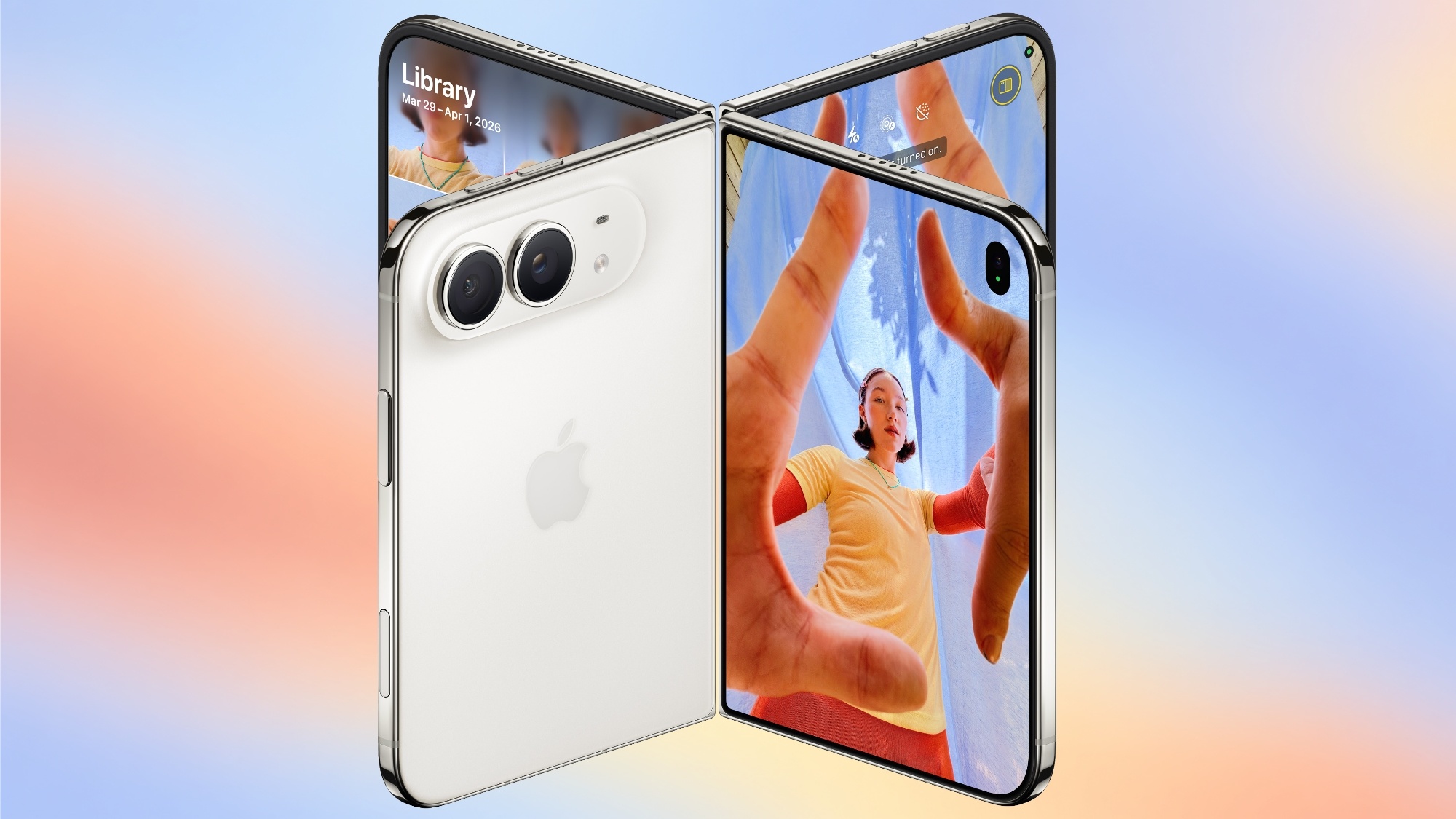 一个有意思的事情。
iPhone Duo取消了iPhone上经典的Action Button（或者说静音键），保留了大家认为鸡肋的相机控制按键。
我尝试想着把这个事情理解，如果说苹果是站在iPad（展开）的角度，想用户更多的用Duo的大屏，取消了Action Button，那自然说得通。但又站在iPhone的角度又保留了“相机控制按键 ​