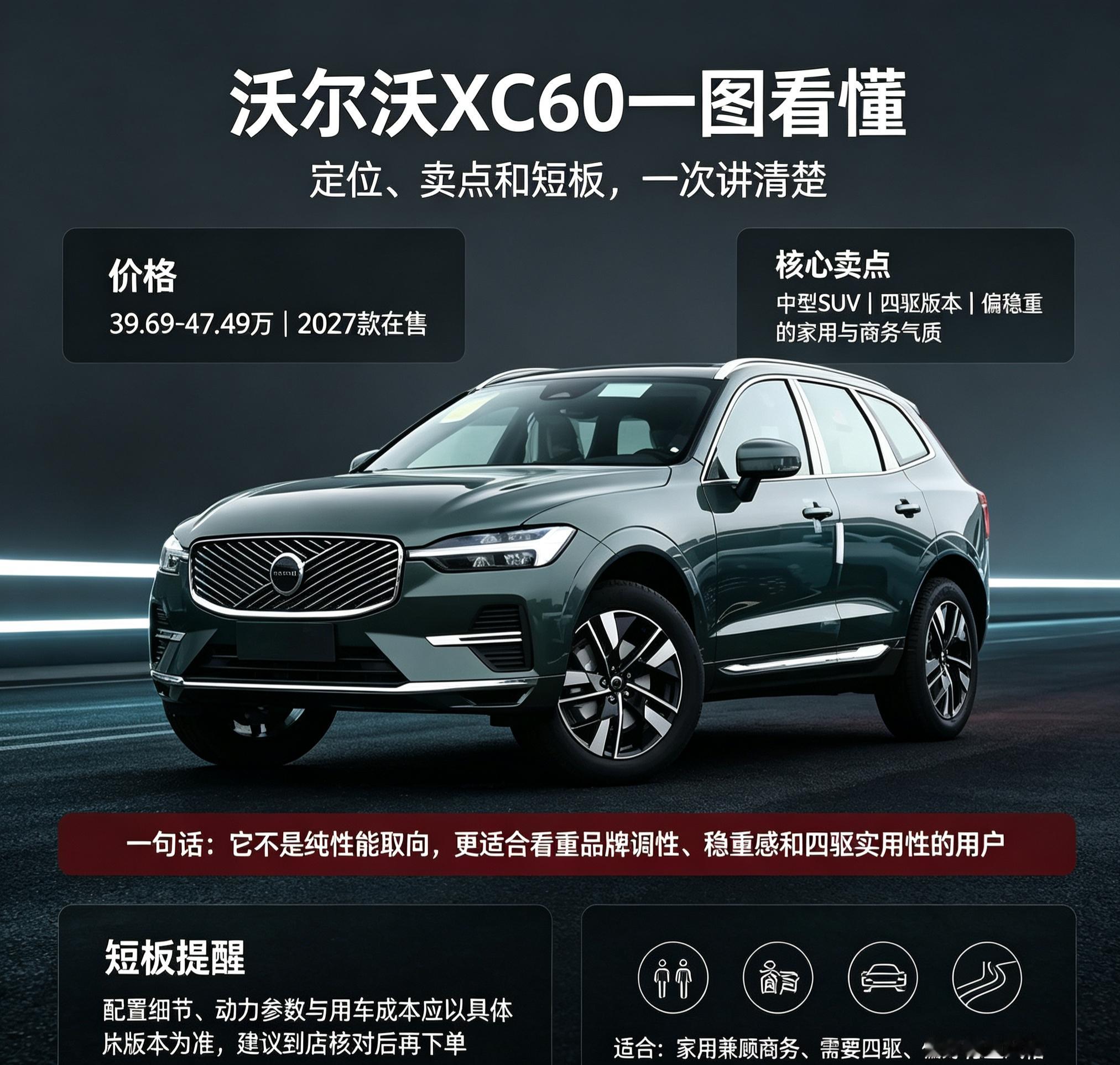 看了沃尔沃XC60，说点实在感受