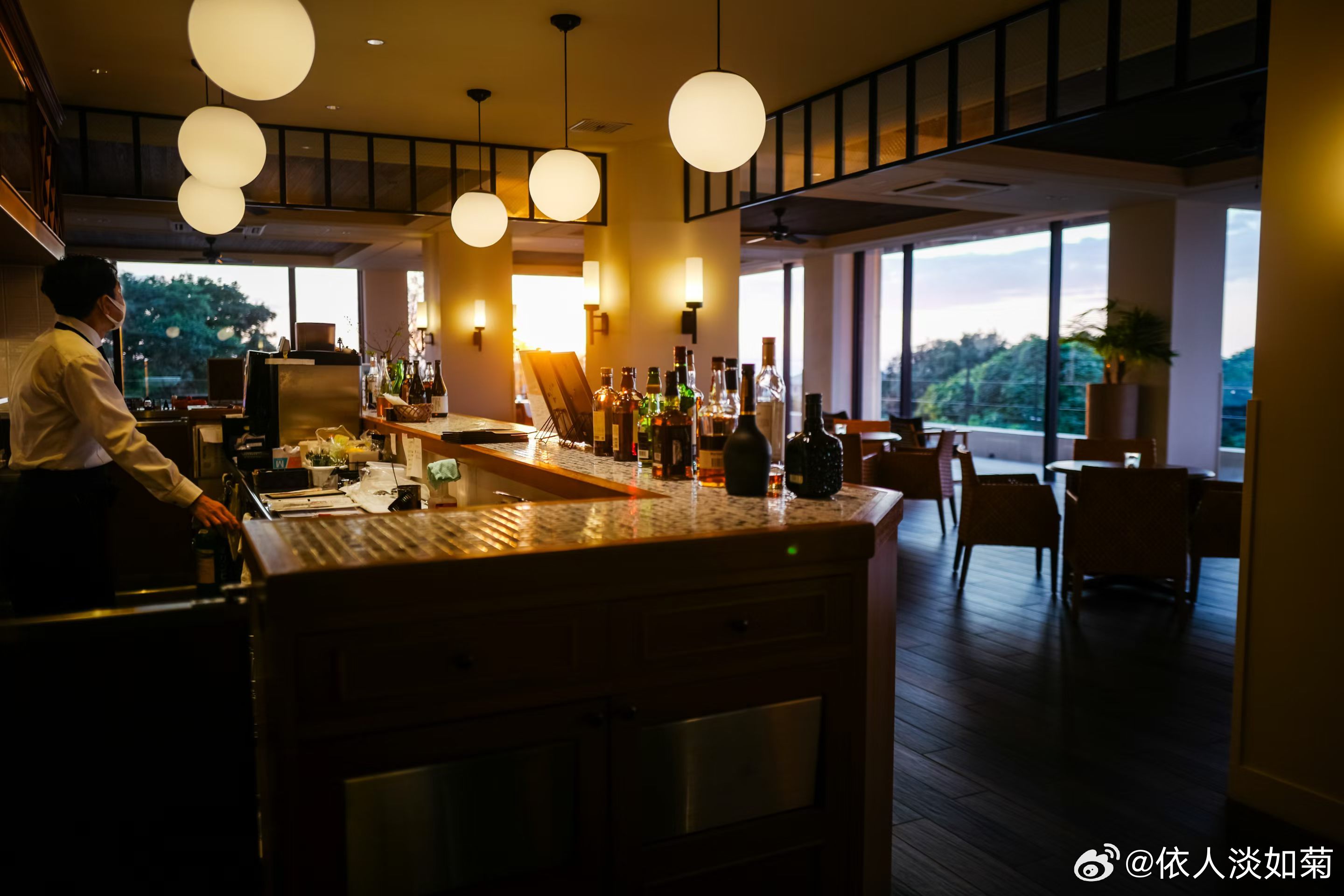 太平洋的日落菊姐的旅行日本旅行 ​​​