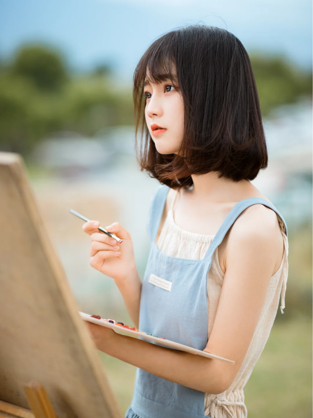 清澈的眼睛藏着整个夏天的模样|宫崎骏写真