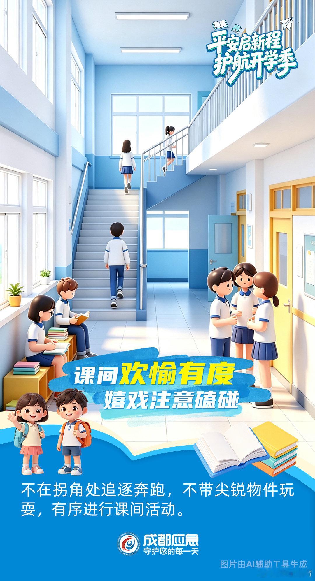 【平安启新程 护航开学季】又是一年开学季，你做好迎接新学期的准备了吗？在拥抱新学期美好时光的同时，请收下这份特别的开学礼——校园消防安全攻略！快转发给同学和家长，一起开启平安新学期吧！ #开学安全必修课来了# #应急科普# ​