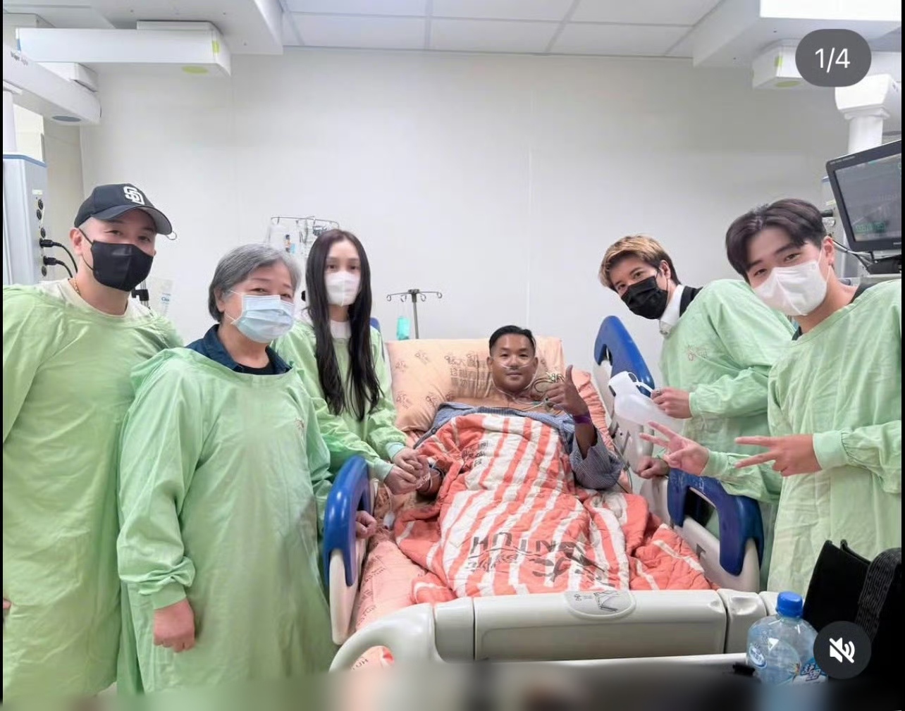 陈建州的人缘是真的蛮好的。

得知黑人突发 心梗后，王力宏和唐志中第一时间赶赴医院探望。力宏还帮他用尿壶接尿。

这感情是真的够铁啊[捂脸][捂脸]

范范看起来憔悴了好多，和张月生日音乐会上简直判若两人！

陈妈妈看起来也很沧桑，她也是个伟大的女人，独自养大一双儿女，如今一把年纪了还要操心儿子健康