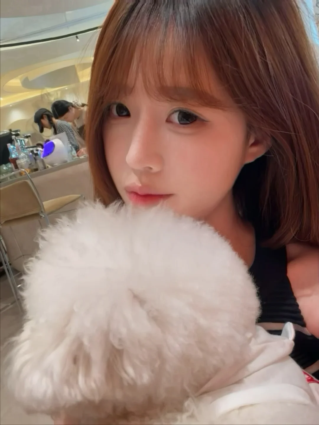 和小狗的自拍🤳