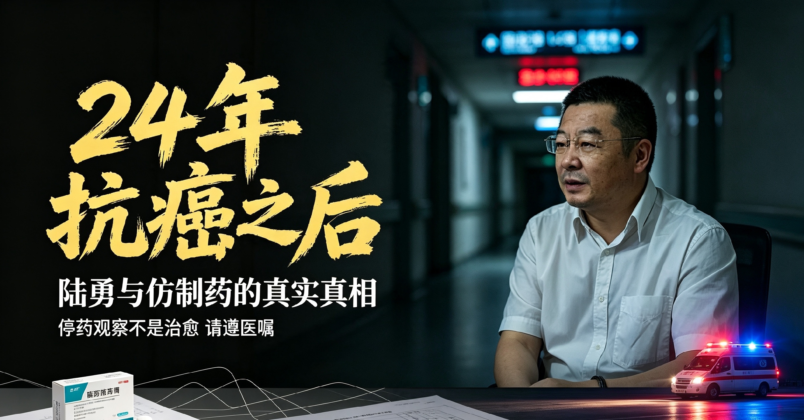 《我不是药神》原型陆勇停药 24年抗癌迎曙光，AI能否攻克白血病？