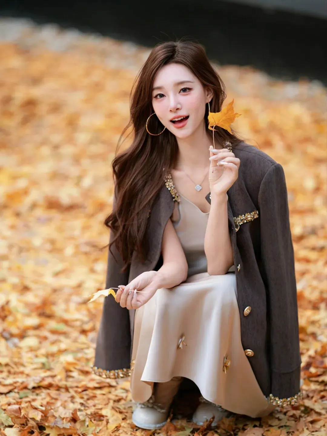 优雅知性 气质甜美