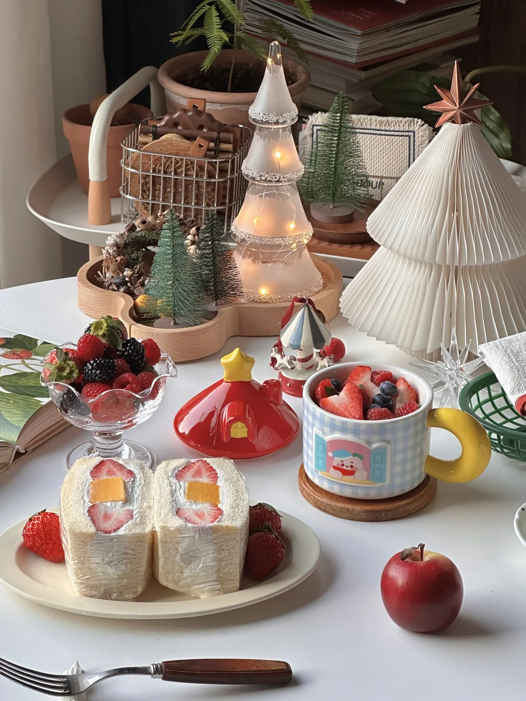 🎄圣诞季，每天都期待我的漂亮早餐🍓