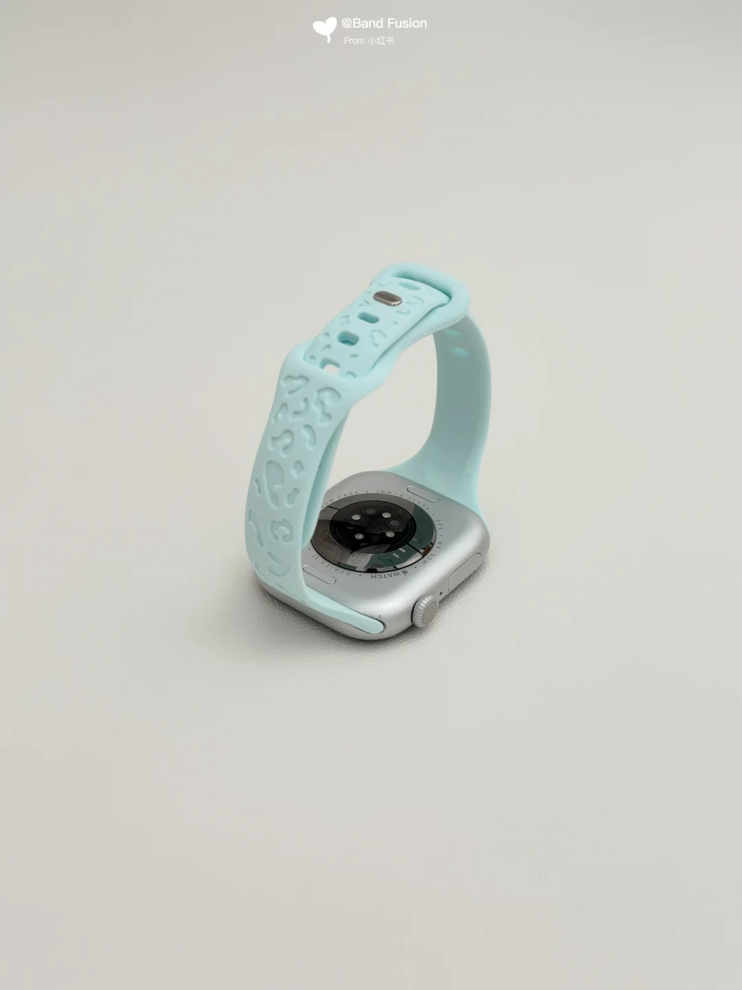 清浅薄荷迹｜iwatch细款豹纹表带上新🩵