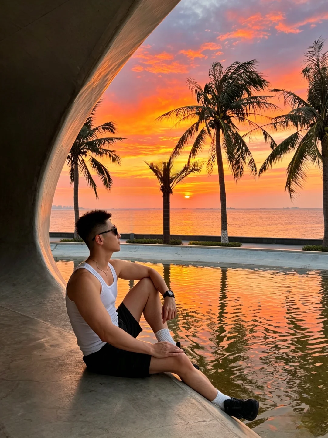 想看看你们在海口拍的好看照片🌅