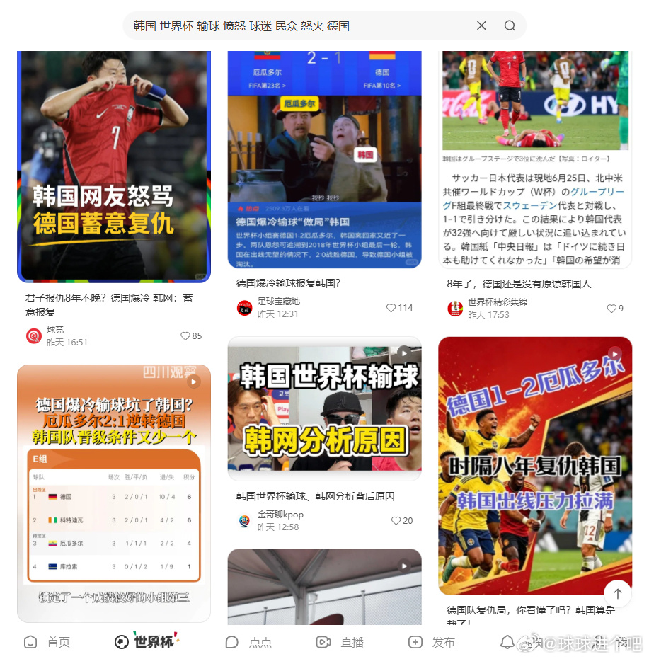 世界🏆最大受害者不是输球的球队，是韩国球迷的心态。  输南非那场已经...