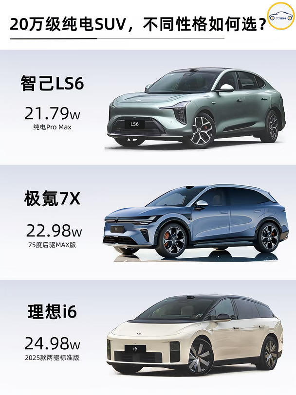 20万级纯电SUV，性格完全不一样｜别盲目冲