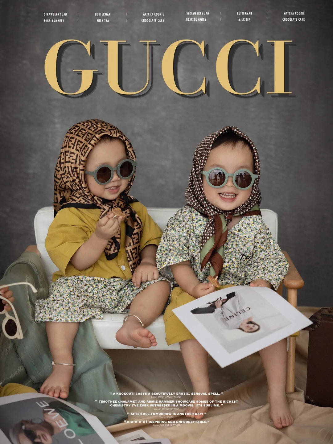 《如何成为国际超模之GUCCI》附调色教程🎨