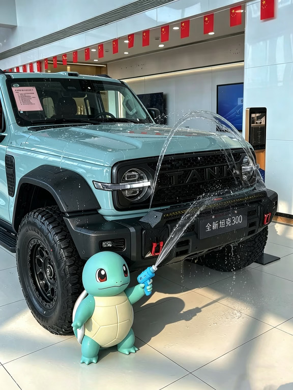 这车，杰尼龟来了都走不动道！
