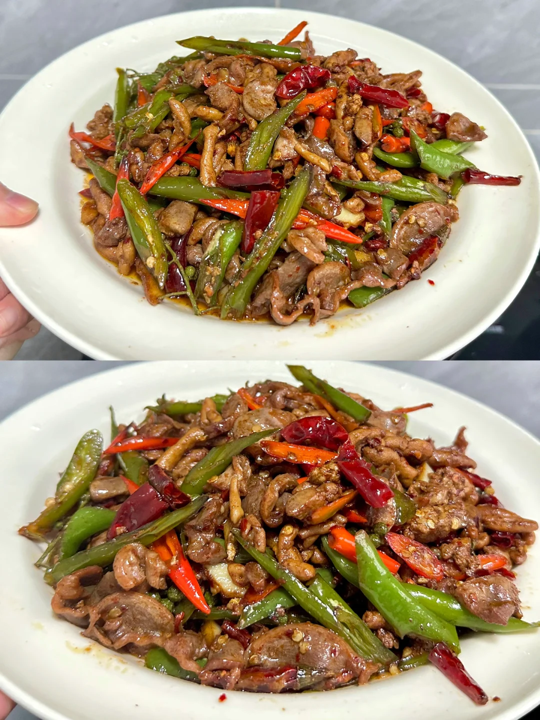 香辣椒麻鸡杂 我真的太爱吃鸡杂了🤤