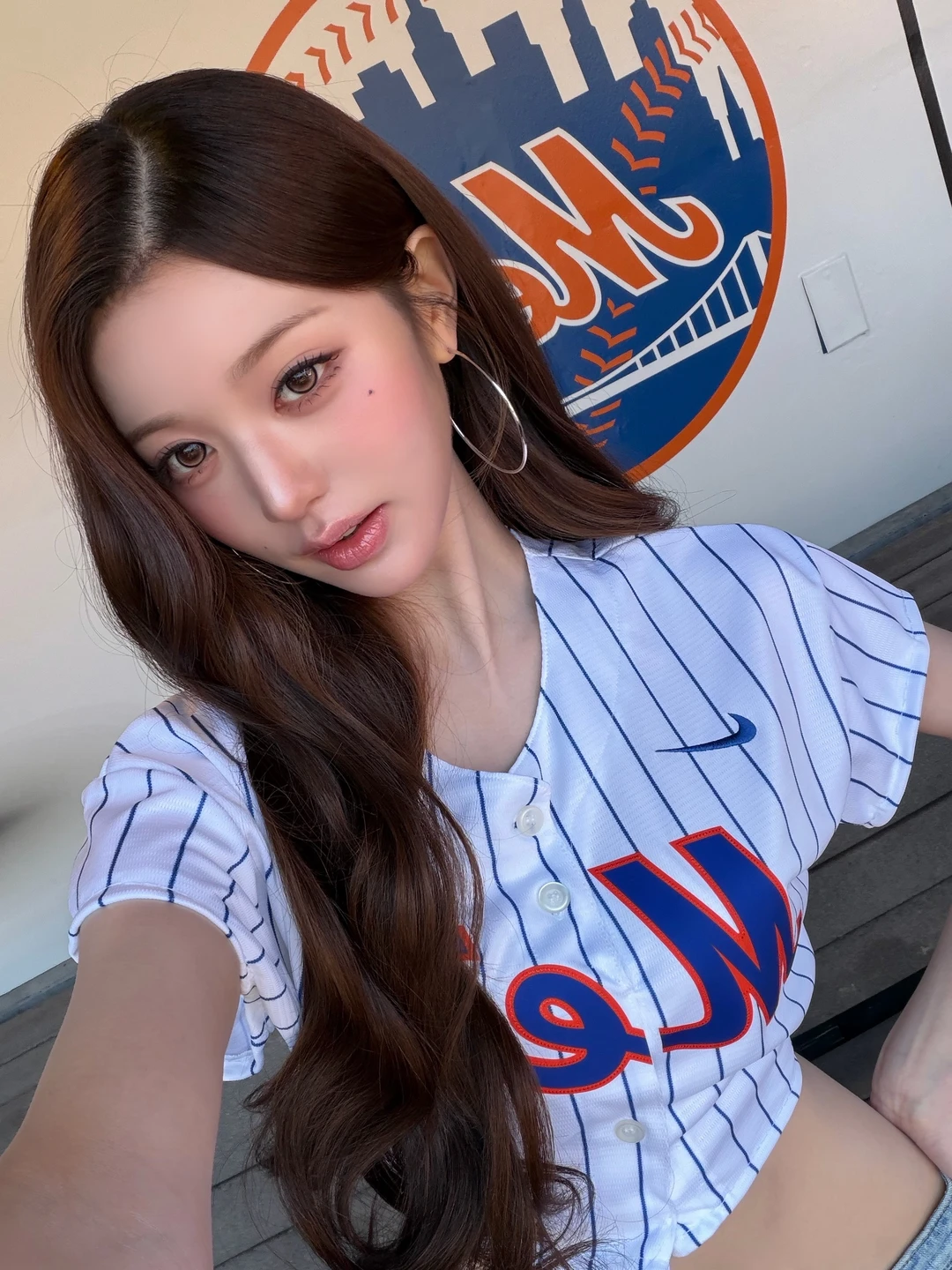 幸运女神Vicky的开球日⚾️🍀