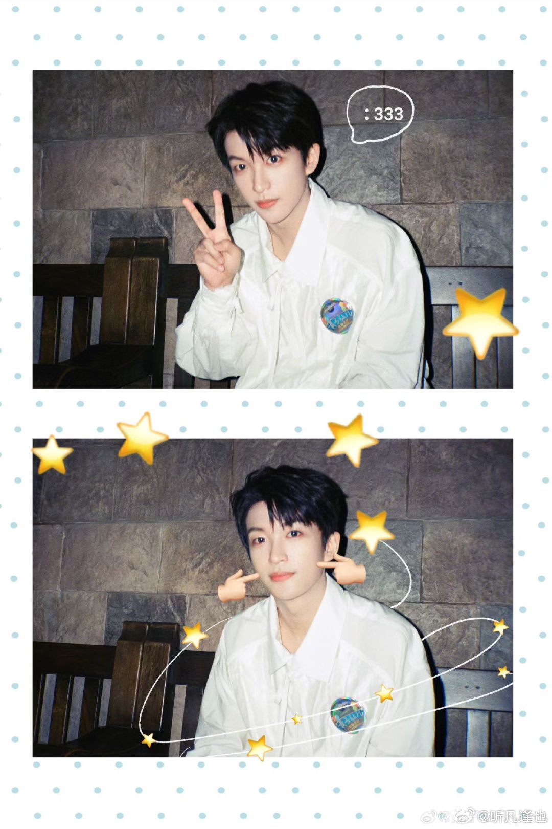 #黄子弘凡[超话]# 幸福的渊源是元元 ​
