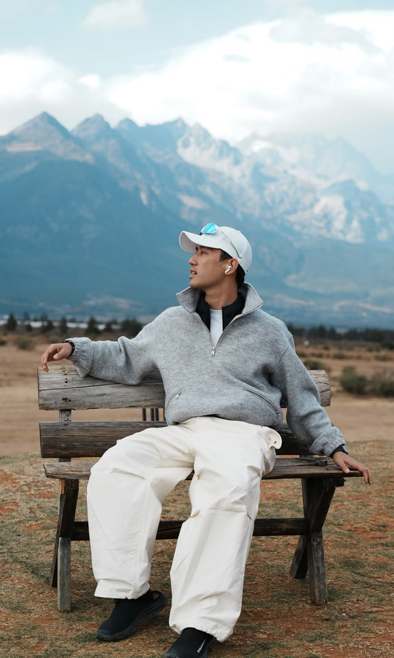 男士拍照姿势分享