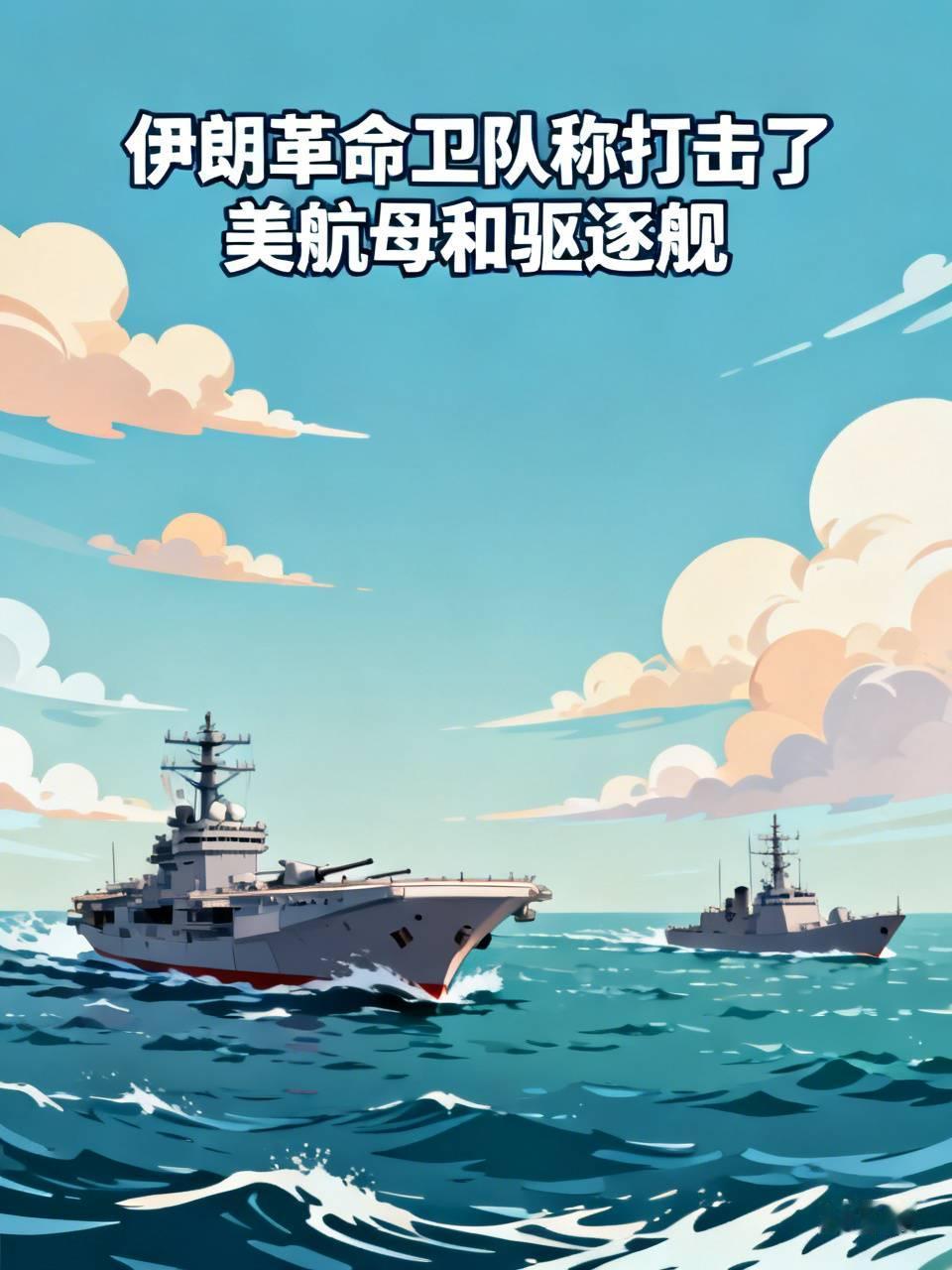 伊朗革命卫队称打击了美航母和驱逐舰
 
波斯湾的海面暗流涌动，霍尔木兹海峡这条全球能源运输的关键航道，再度被紧张的军事对峙笼罩。当地时间9月6日，伊朗伊斯兰革命卫队对外发布官方公告，宣布革命卫队空军已经发射多枚弹道导弹，对美军一艘航空母舰以及一艘驱逐舰实施军事打击 。消息一出，迅速牵动整个中东地区的