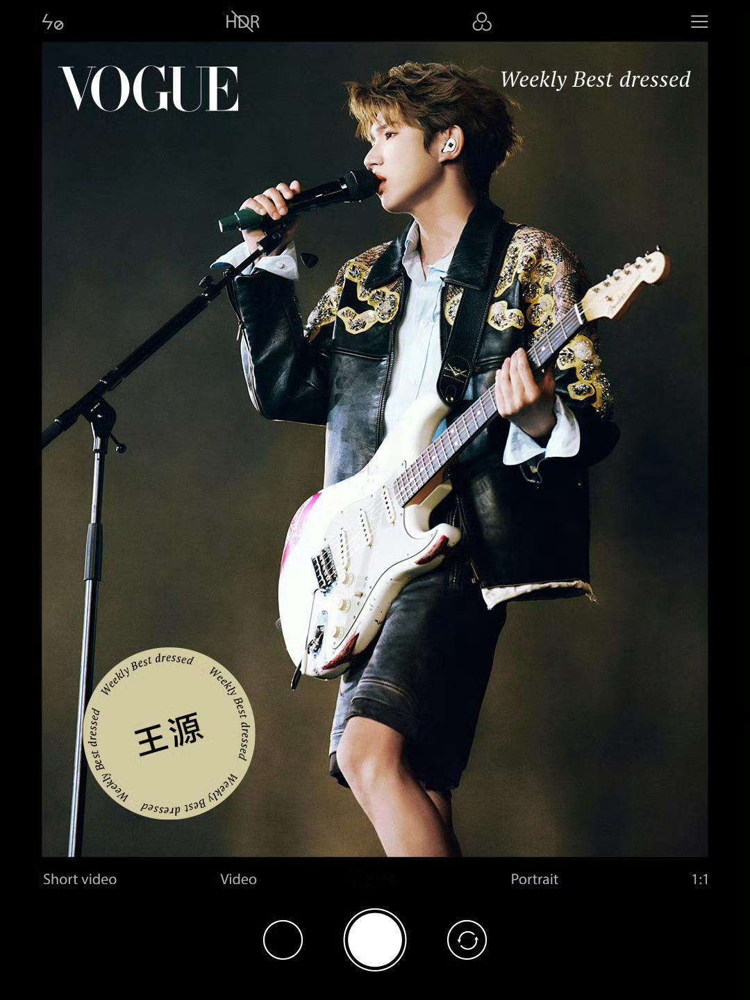 VOGUE评选一周最佳穿搭上榜明星面孔📸

男星：王源、许光汉、邓为、严浩翔、米卡

女星：杨紫、高圆圆、裴秀智、郑秀晶、Bella Hadid

#VOGUE一周最佳穿搭# ​​​