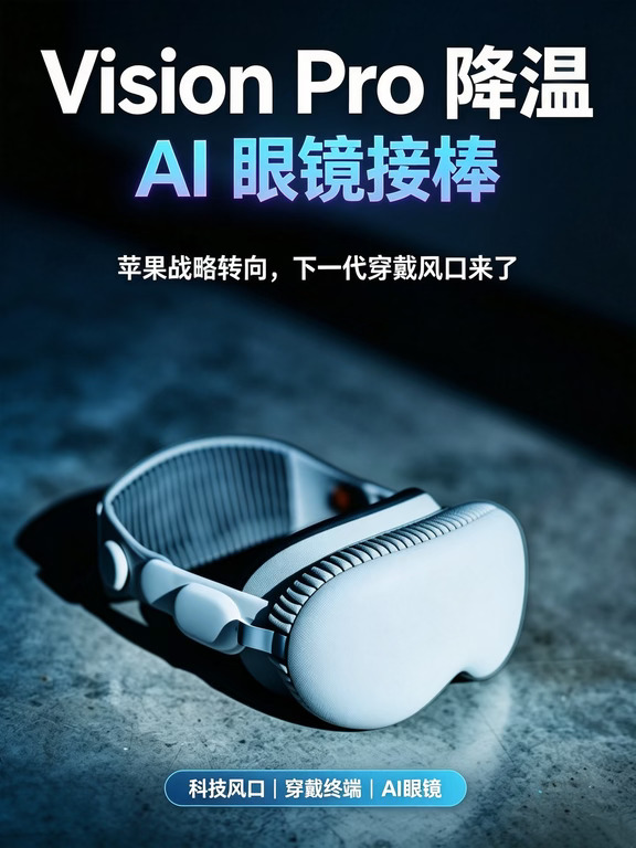 苹果弃坑Vision Pro，AI眼镜才是未来🔥