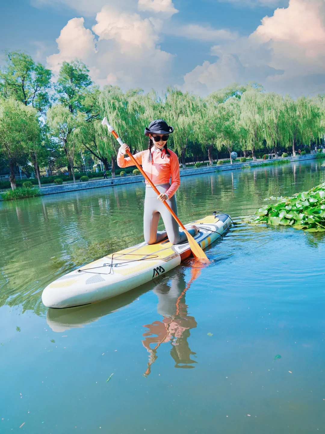 📣不会游泳的旱鸭子桨板初体验❗️