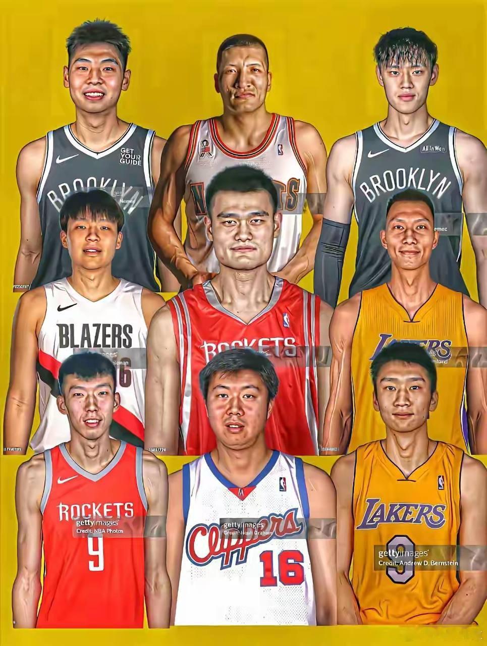 14亿+人，为何只有这九人打进NBA

#nba##中国男篮# ​