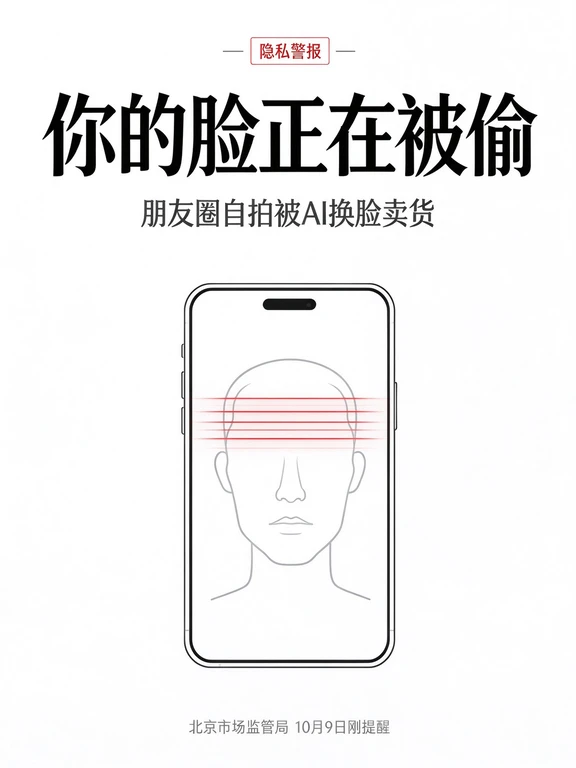 你发在朋友圈的自拍，正在被AI拿去卖货