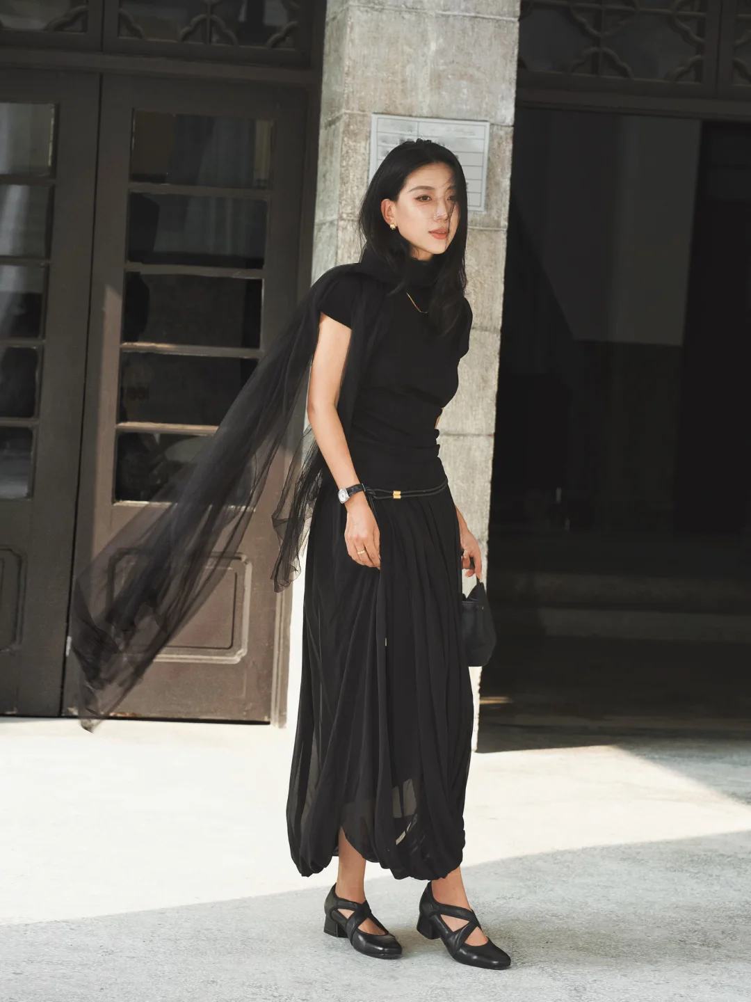 all black 漫步旧城光影