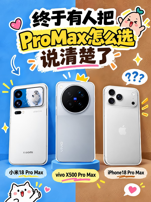 同叫Pro Max，影像与芯片却各自为道！