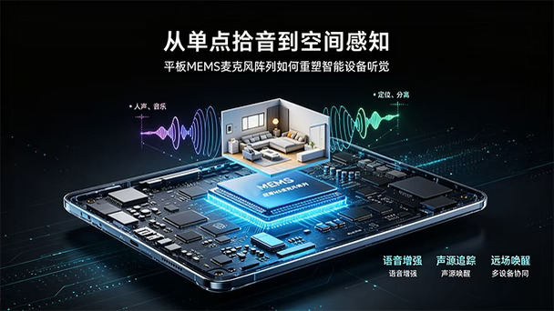 平板MEMS麦克风阵列重塑智能听觉