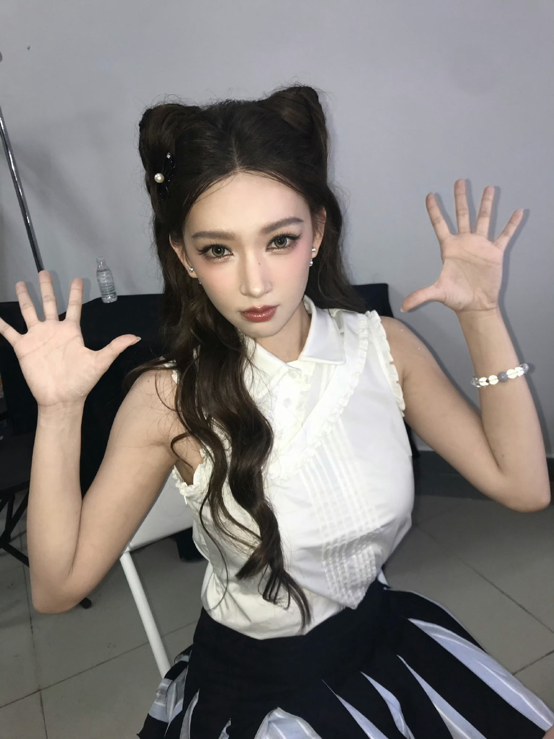 #程潇[超话]# 软乎乎小猫造型 俏皮又灵动的程潇#程潇##程潇[超话]# ​