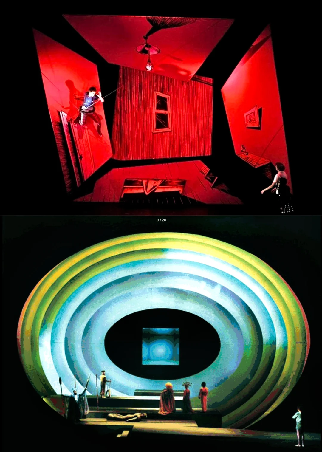 大师们总能把控极致的舞台空间视觉