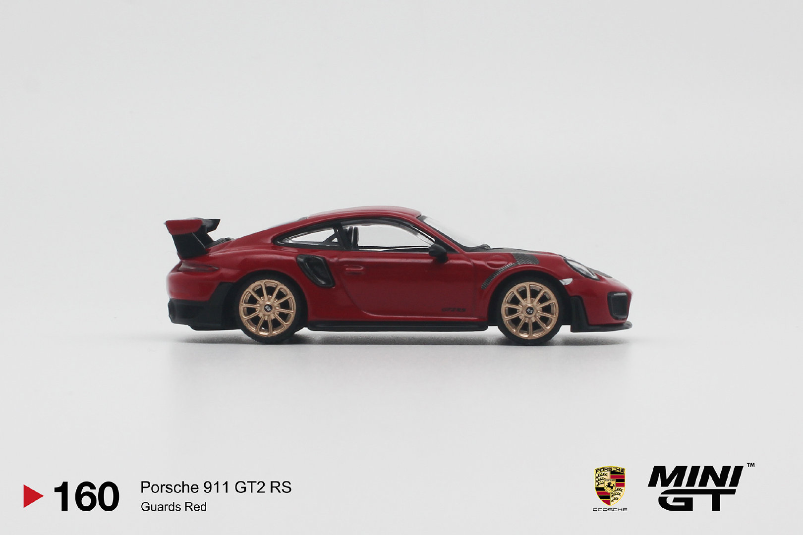 MINIGT 160 保时捷 911（991）GT2 RS 护卫红 Porsche 911 (991) GT2 RS Guards Red#汽车模型[超话]##保时捷[超话]##64比例车模[超话]# ​
