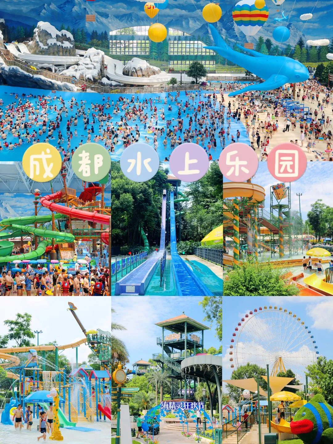 成都遛娃｜zui好玩的3大水上乐园💦 快收藏❗️