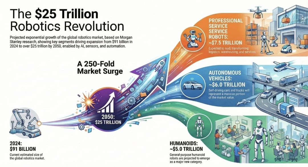 从百亿到万亿 机器人时代的真正起飞点已经