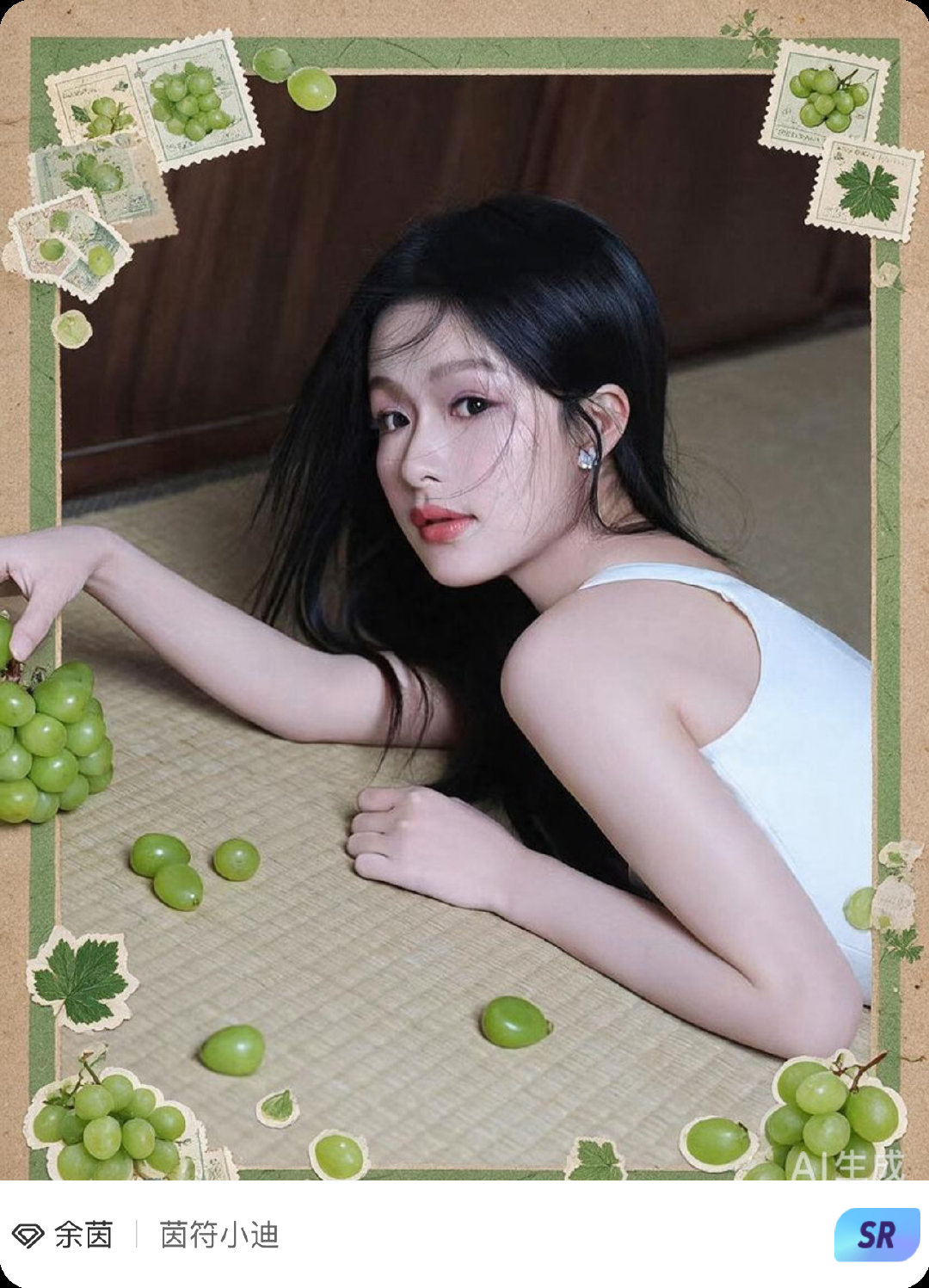 #余茵[超话]##赛博咕卡一键新装# 脑子里想啥边框就有啥，这谁顶得住
在『余茵』超话咕了1张卡，
DIY想法随你输，专属边框自动出，主打一个"有求必应"！
点击 ​