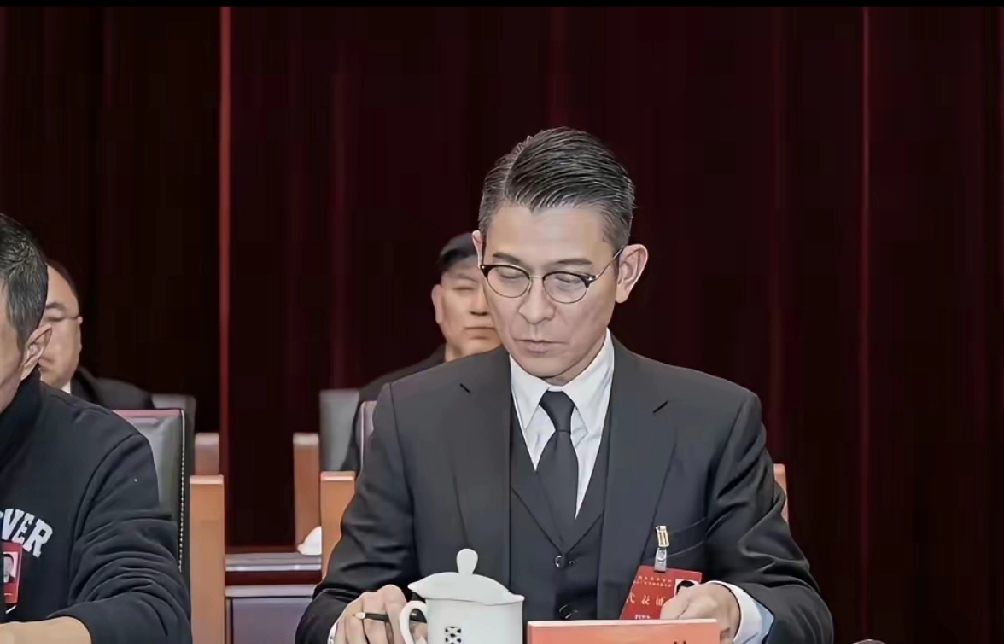 以前的香港小明星混到世界巨星，
现在又从一个演员上了这种新闻联播，当了影协副主席，
真的像个领导一样，干一行像一行。刘德华真的是太厉害了。这身份转变真的是让佩服！