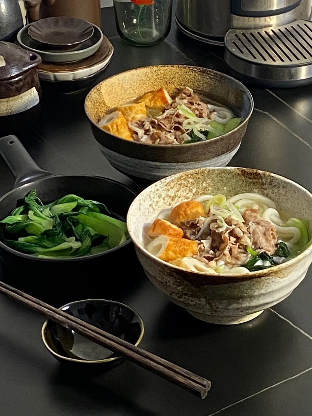 竹轮卷肥牛乌冬面一碗🥢