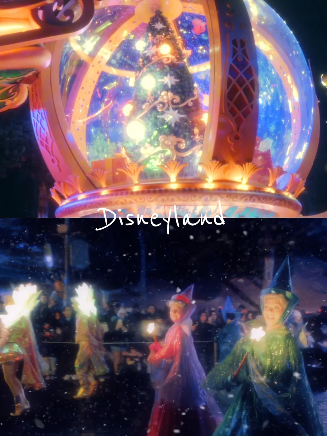 live | 冬天的Disneyland才是真童话世界❄️