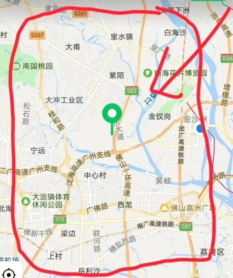 广佛交界的大沥、里水、黄岐：位置绝佳，地铁为何“空白”？  大沥、里水...