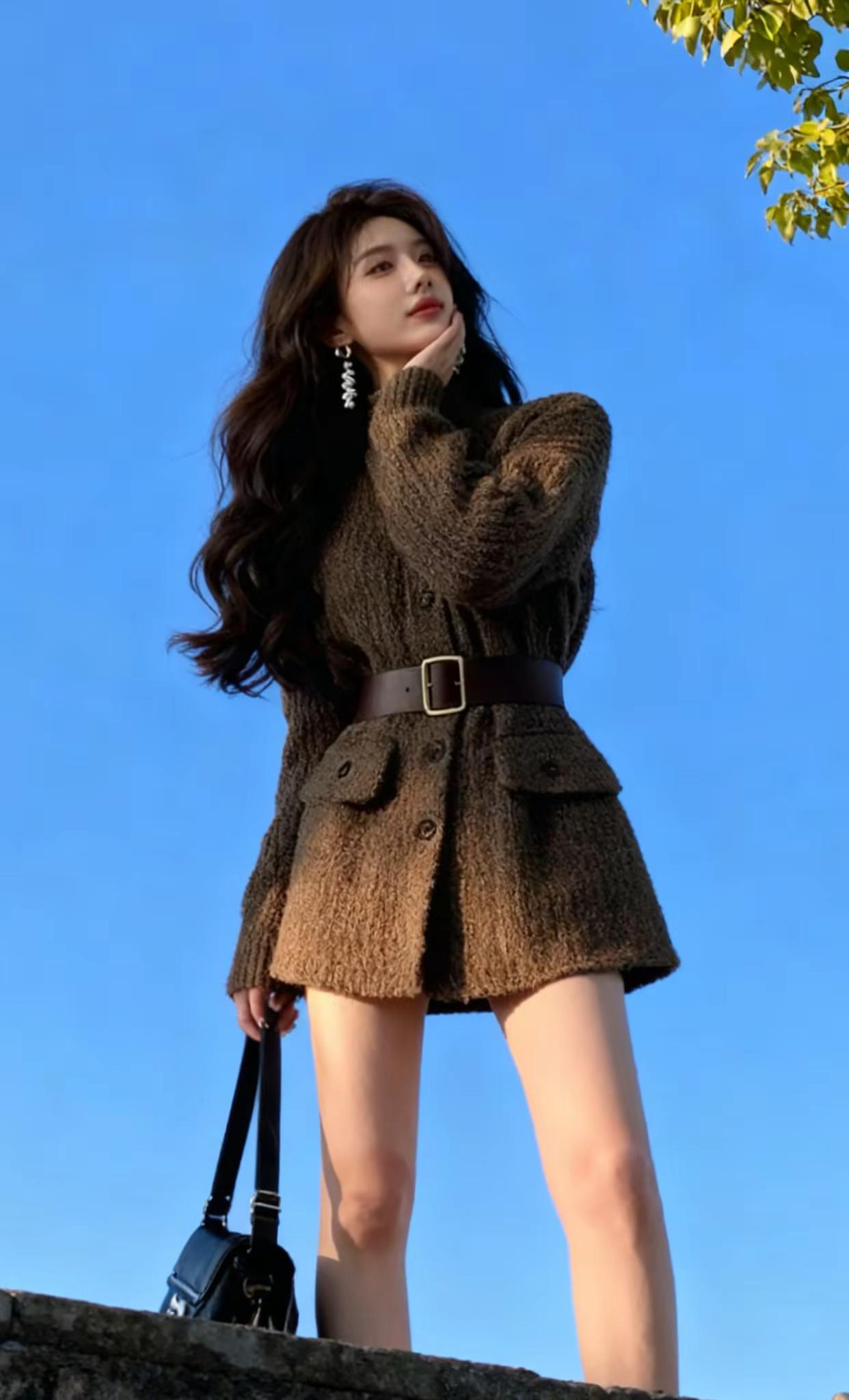 <p>高级感穿搭辣妹穿搭美搭尽显女神范减龄气质秋冬都市硬核穿搭 <!-...