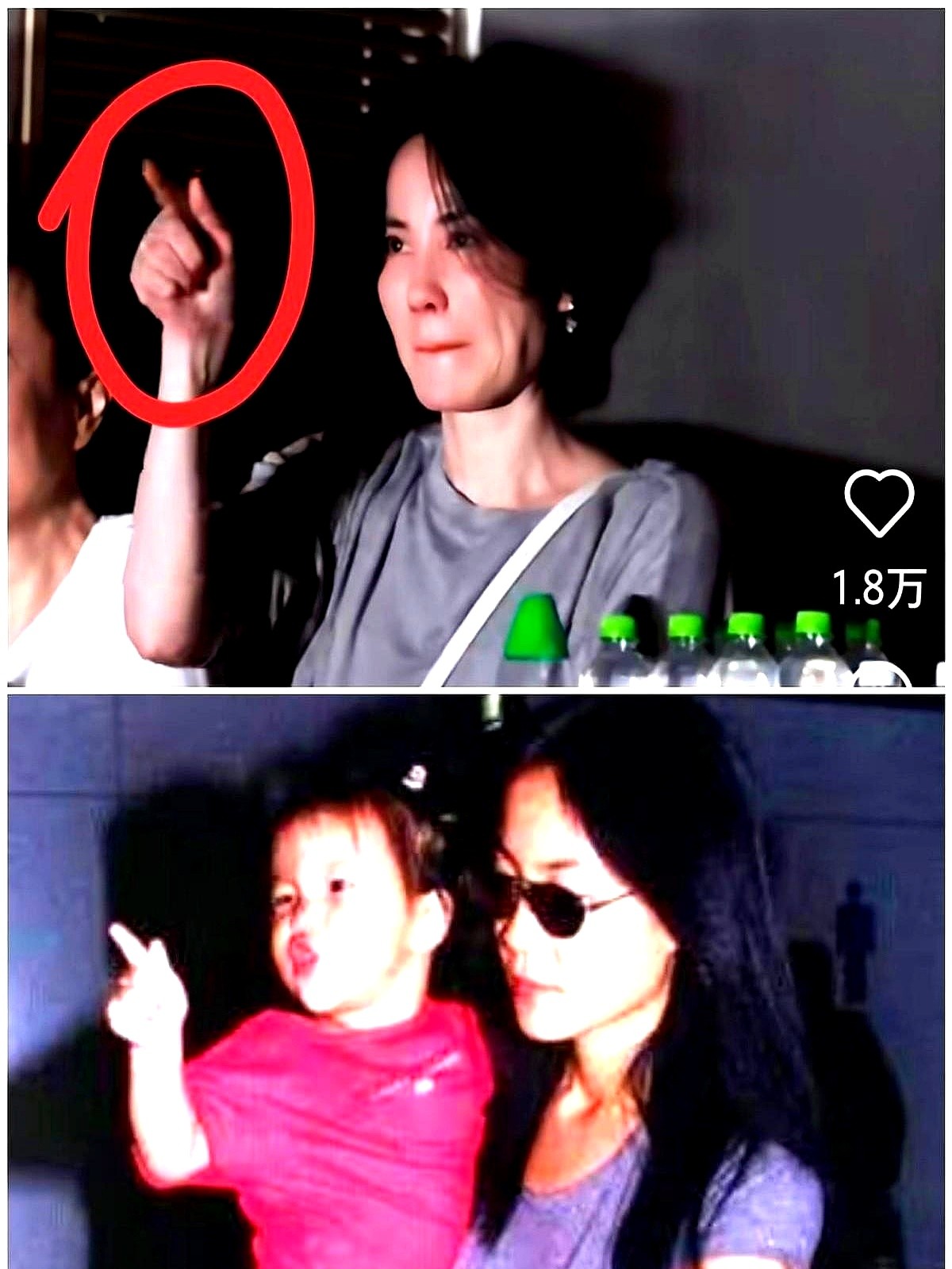 窦靖童斜着眼，抬起手，食指直直戳向演唱会的镜头。

台下粉丝立刻翻出二十多年前的老照片。那时候王菲单手抱着刚会走路的窦靖童，面对长枪短炮，也是同一个眼神，同一根食指，连指尖的弧度都分毫不差。

网上一堆人喊基因觉醒，说女儿活成了妈的翻版。其实这根本不是模仿，而是一个人在镜头前卸下防备的下意识反应。
