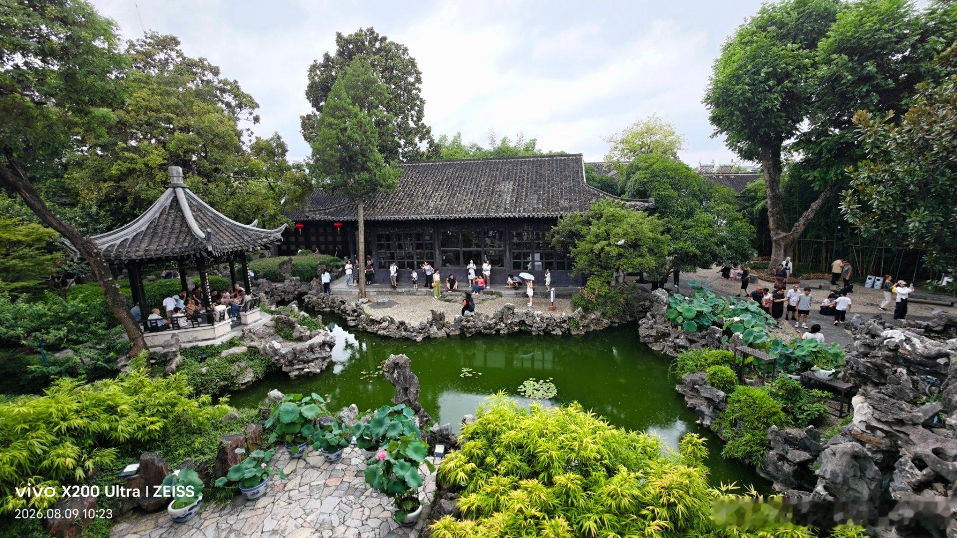 周末钻进九月的山涧浅滩，微凉的泉水漫过脚踝，我蹲在覆满深绿水苔的石块上用vivo拍下游动的小扁螺，它们半透明螺壳上的浅褐旋纹都被精准定格，连壳口探出的软嫩腹足都清晰呈现。#vivo[超话]# ​