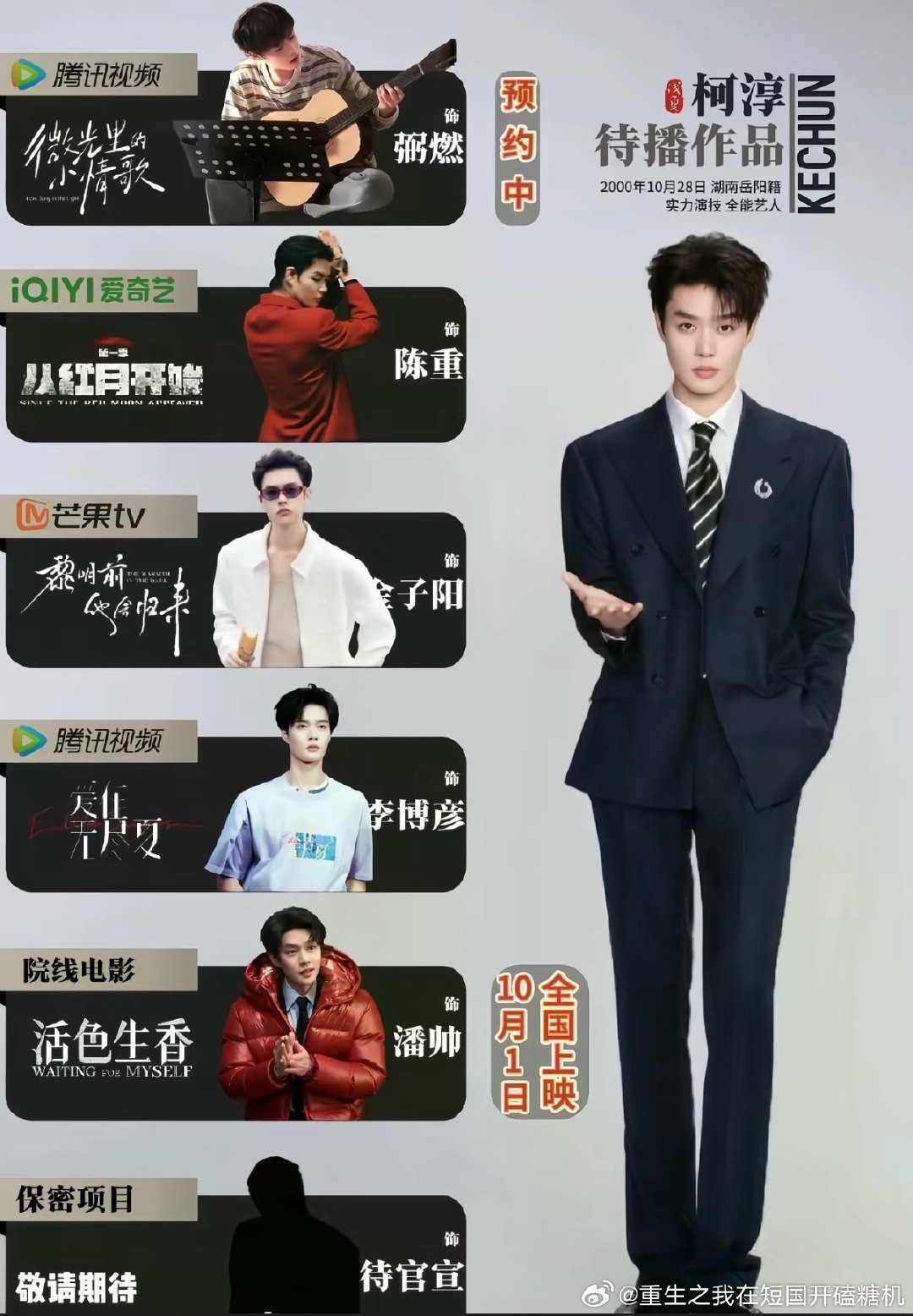 #偏偏宠爱制片人辟谣男主是柯淳#
来看真瓜 ​